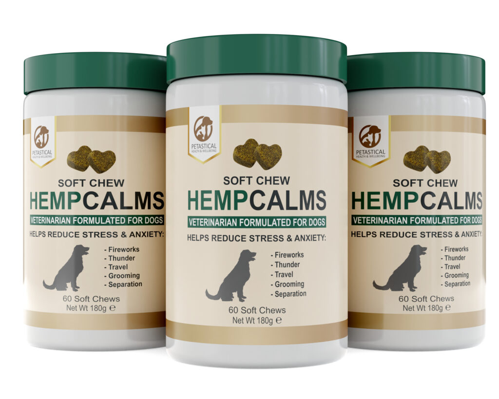 Petastical Hemp Calming Chews for Dogs (60 Chews) - Petastical