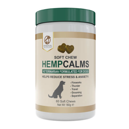 Petastical Hemp Calming Chews for Dogs (60 Chews) - Petastical